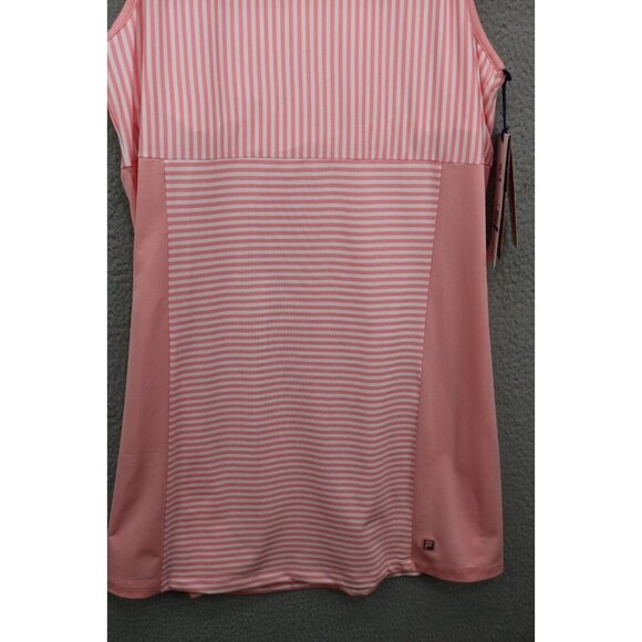 Fila Striped Sleeveless Sport Dress & Jacket Set-50+ UPF-XL-New w/Tags - Picture 6 of 16